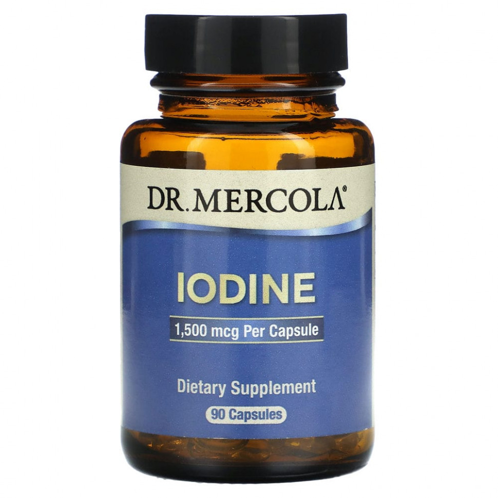 ������ ������ Dr. Mercola, Iodine, 1,500 mcg, 90 Capsules  IHerb (������) ����
