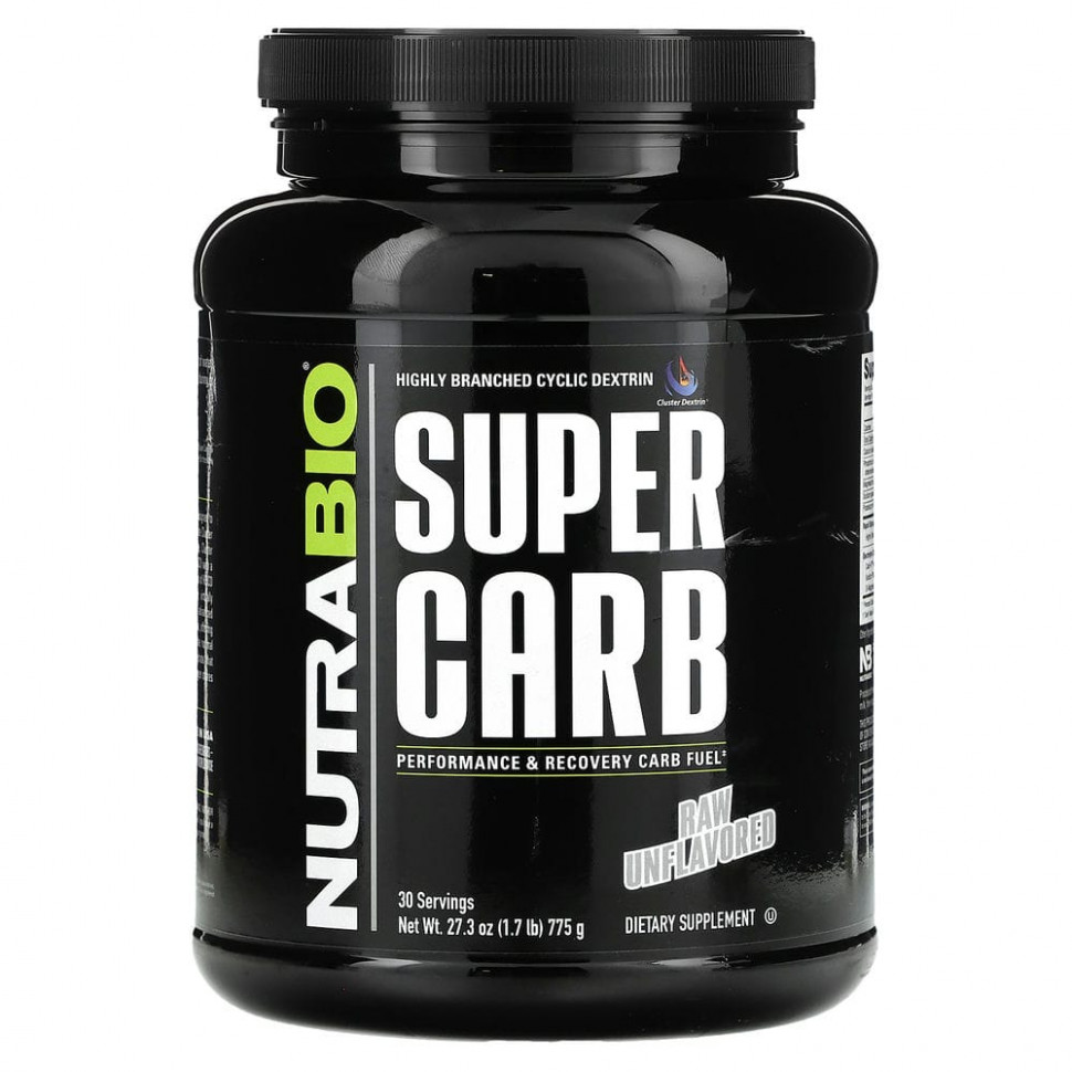 ������ ������ Nutrabio Labs, Super Carb, ����� ��� �������, 775 � (1,7 �����)  IHerb (������) ����