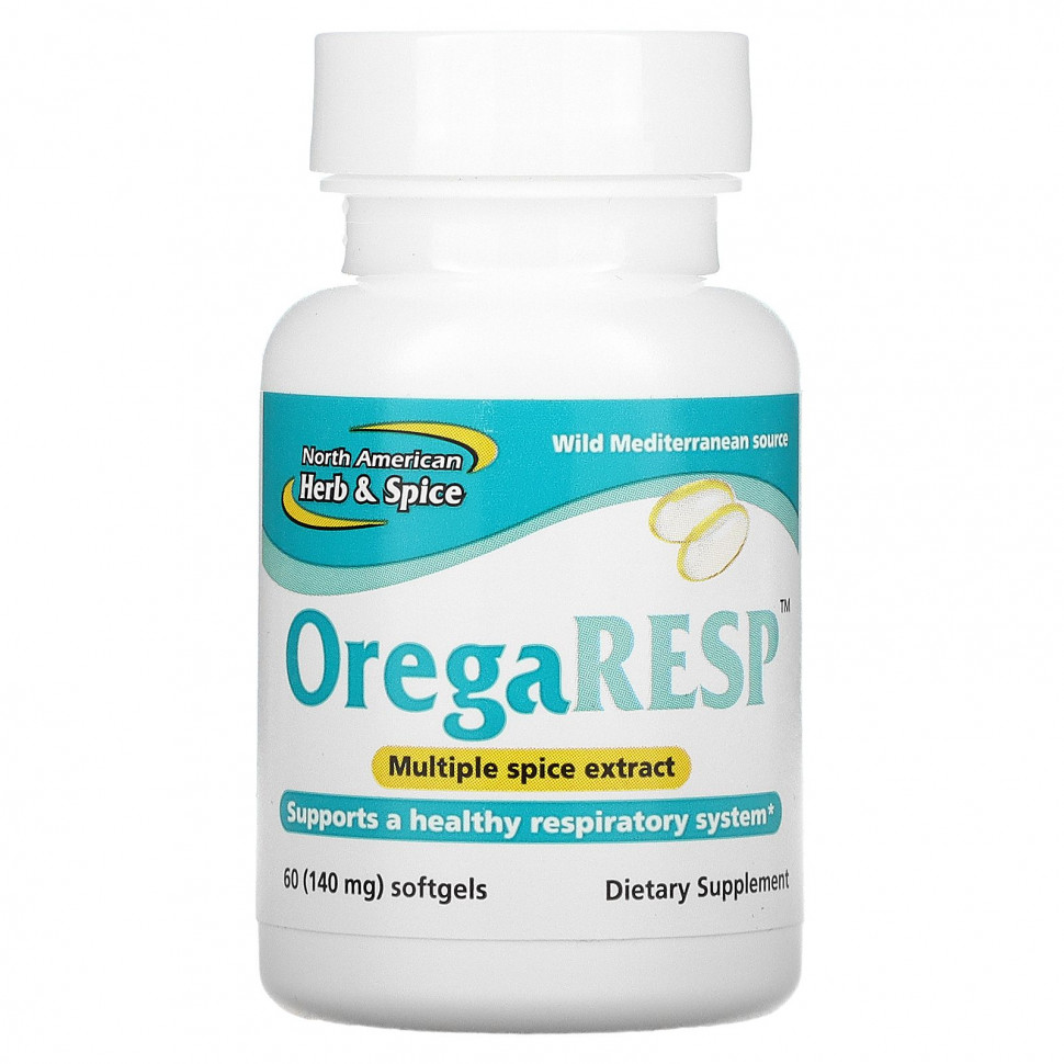 ������ ������ North American Herb & Spice, OregaResp, 140 ��, 60 ������  IHerb (������) ����