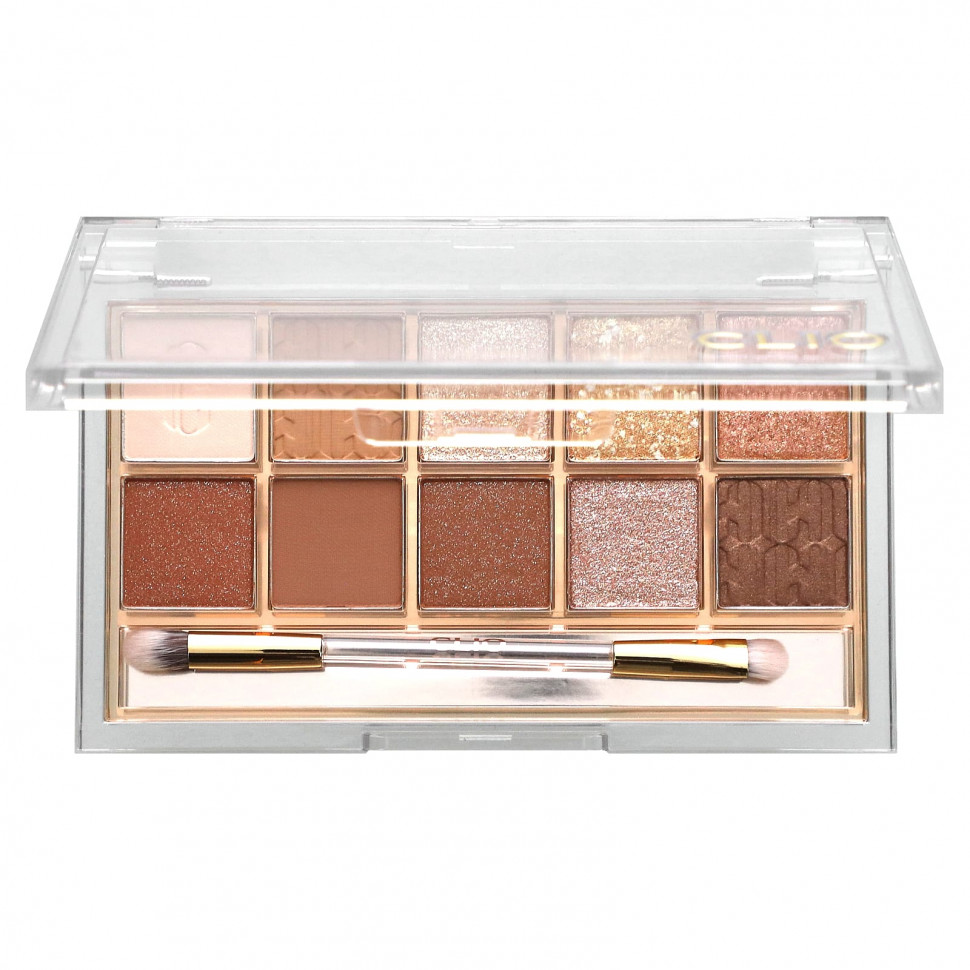 ������ ������ Clio, Pro Eye Palette, 02 Brown Choux, 0,6 � (0,21 �����)  IHerb (������) ����