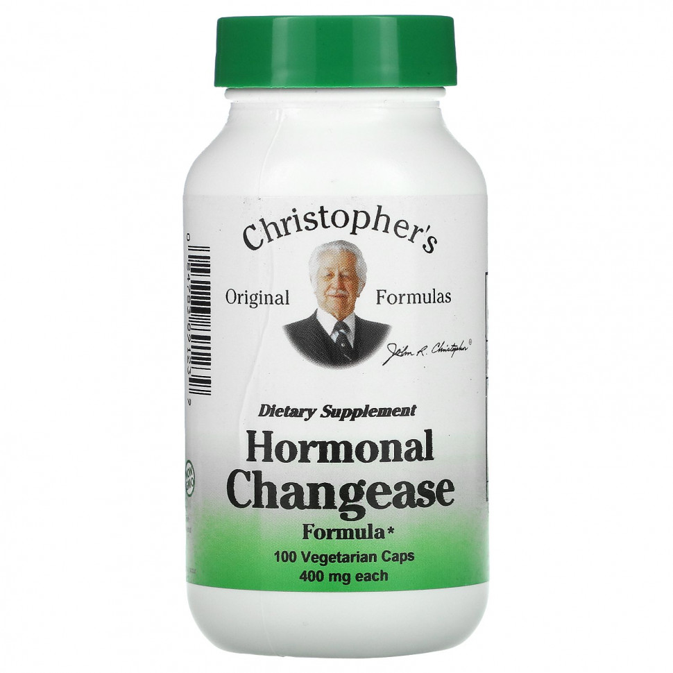 ������ ������ Christopher's Original Formulas, Hormonal Changease Formula, 450 ��, 100 �������������� ������  IHerb (������) ����