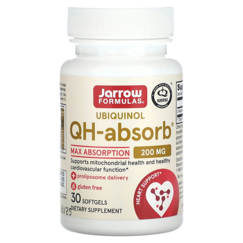 ������ ������ Jarrow Formulas, �������� QH-Absorb, 200 ��, 30 ������ ��������  IHerb (������) ����