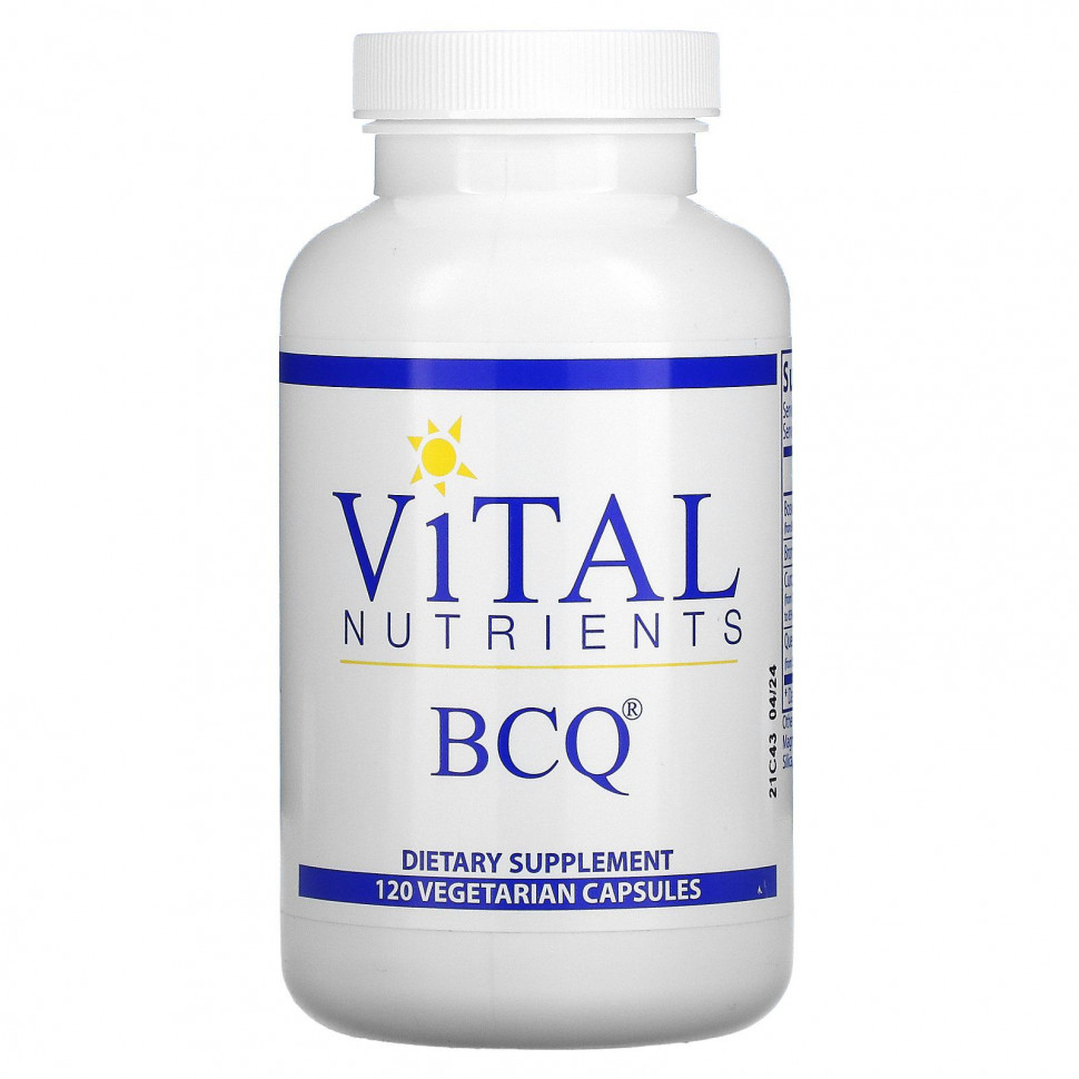 ������ ������ Vital Nutrients, BCQ, 120 �������������� ������  IHerb (������) ����