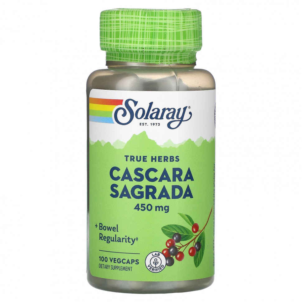 ������ ������ Solaray, �������, 450 ��, 100 ������ VegCaps  IHerb (������) ����