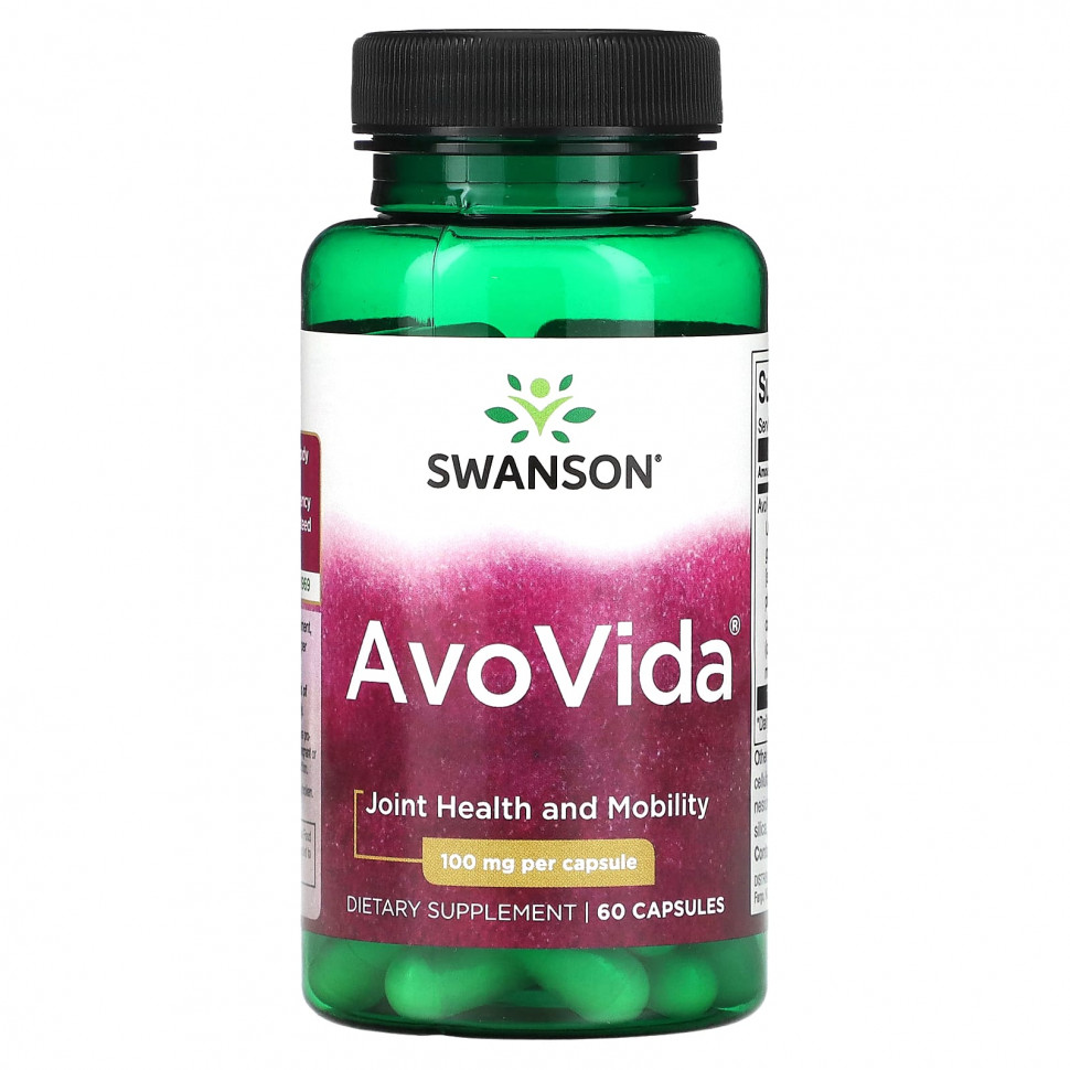 ������ ������ Swanson, AvoVida, 100 ��, 60 ������  IHerb (������) ����