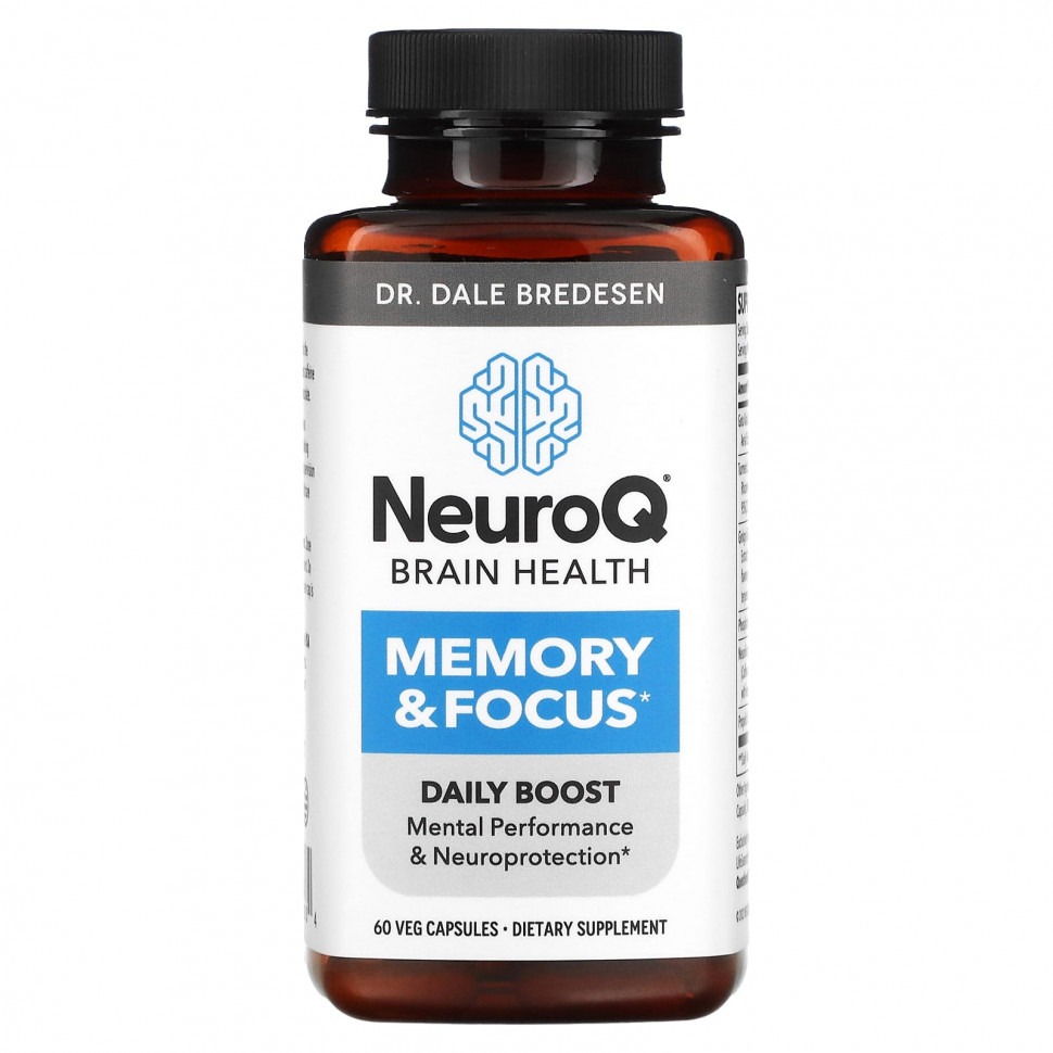 ������ ������ LifeSeasons, NeuroQ Brain Health, 60 ������������ ������  IHerb (������) ����