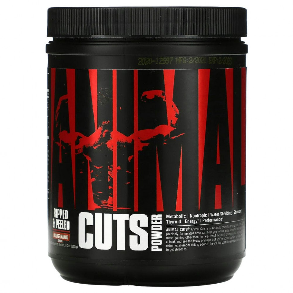 ������ ������ Universal Nutrition, Animal Cuts, �������� � �����, 265 � (9,3 �����)  IHerb (������) ����