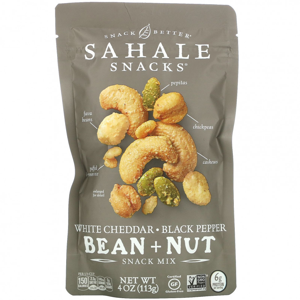 ������ ������ Sahale Snacks, Snack Mix, ����� ������, ������ ������� ����� + ����, 4 ����� (113 �)  IHerb (������) ����
