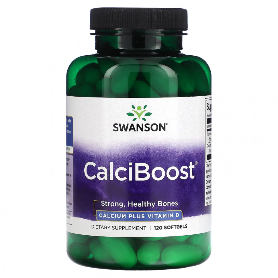 ������ ������ Swanson, CalciBoost`` 120 ������ ��������  IHerb (������) ����