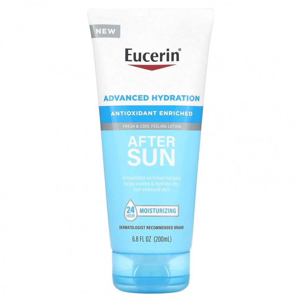 ������ ������ Eucerin, ������ ����� ������ ��� ����������� ����������, 200 �� (6,8 ����. �����)  IHerb (������) ����