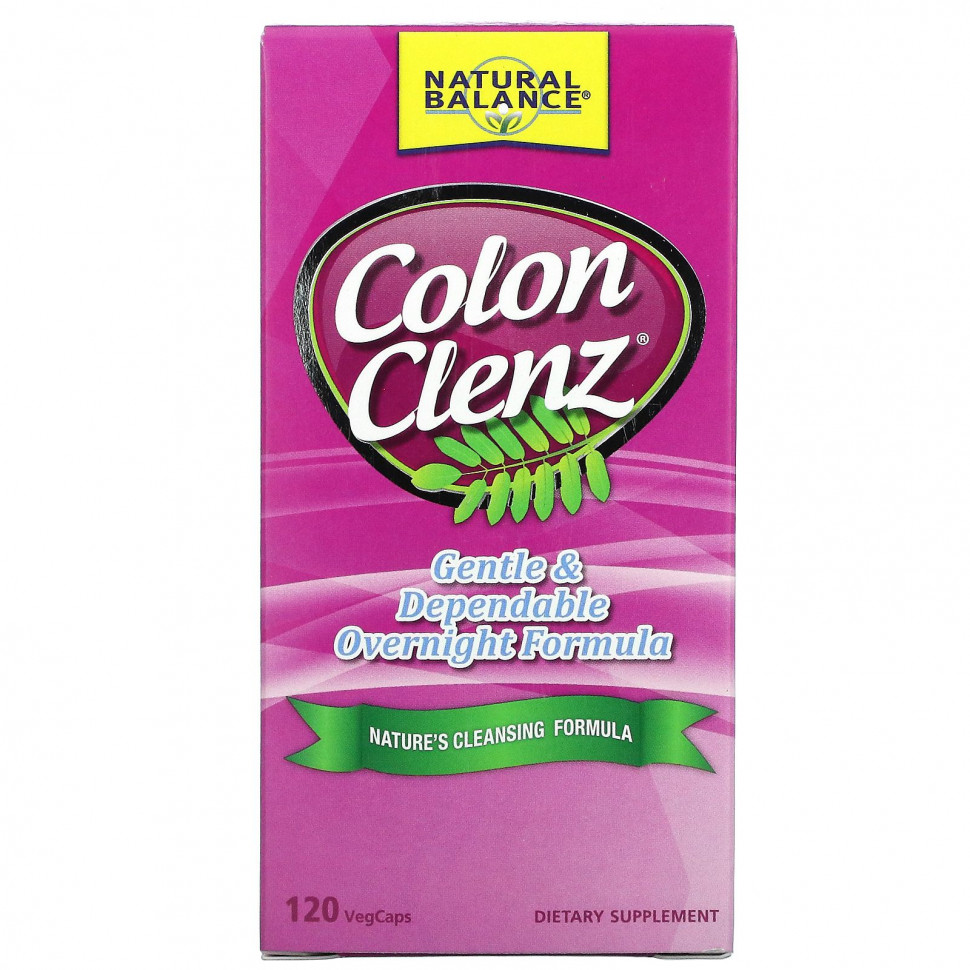 ������ ������ Natural Balance, Colon Clenz, 120 �������������� ������  IHerb (������) ����