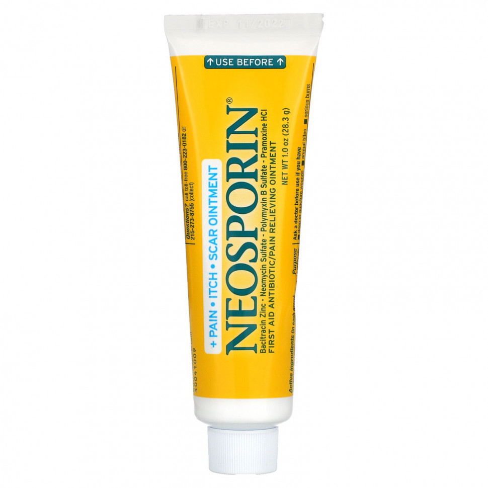 ������ ������ Neosporin, Multi-Action, Pain Itch Scar Ointment, 1.0 oz (28.3 g)  IHerb (������) ����