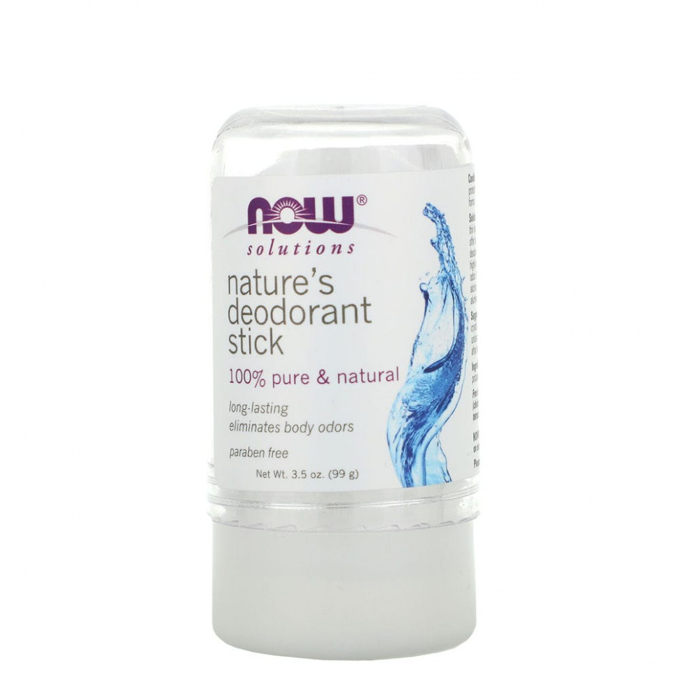 ������ ������ NOW Foods, Nature's Deodorant Stick, ����������-����, 99 � (3,5 �����)  IHerb (������) ����