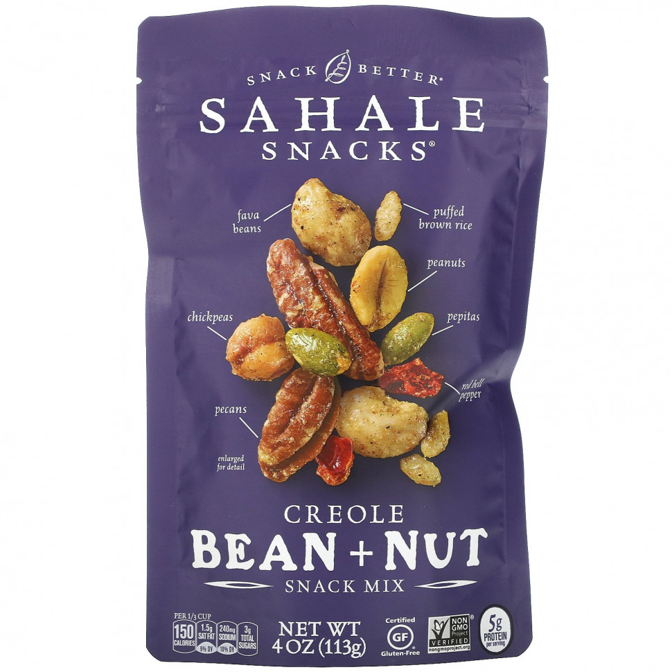 ������ ������ Sahale Snacks, Snack Mix, ���������� ���� � �����, 113 � (4 �����)  IHerb (������) ����
