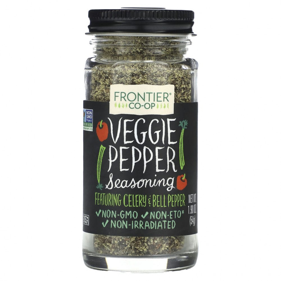 ������ ������ Frontier Co-op, Veggie Pepper Seasoning, 1.9 oz (54 g)  IHerb (������) ����