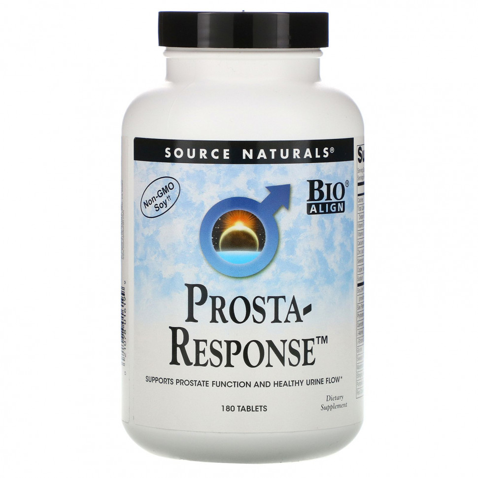 ������ ������ Source Naturals, Prosta-Response, 180 ��������  IHerb (������) ����