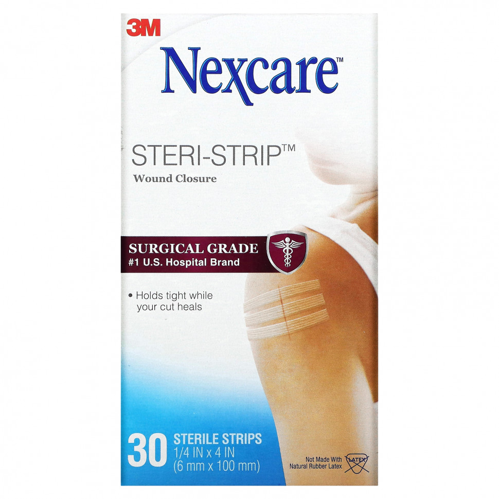 ������ ������ Nexcare, �������� ��� Steri-Strip, 30 ���������� �������  IHerb (������) ����