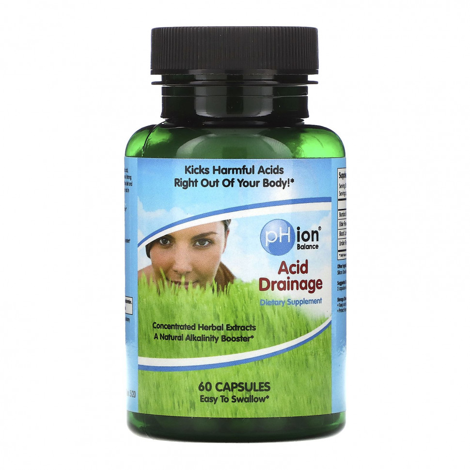 ������ ������ pHion Balance, Acid Drainage, 60 ������  IHerb (������) ����