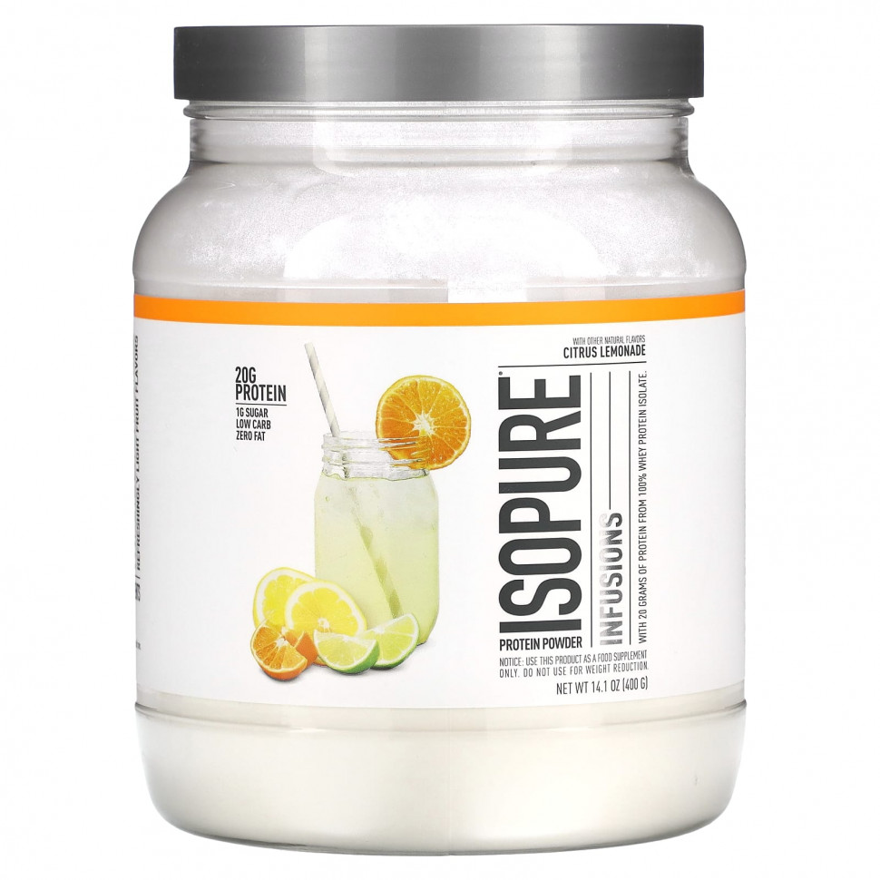 ������ ������ Isopure, Infusions, ����������� �������, ���������� �������, 400 � (14,1 �����)  IHerb (������) ����
