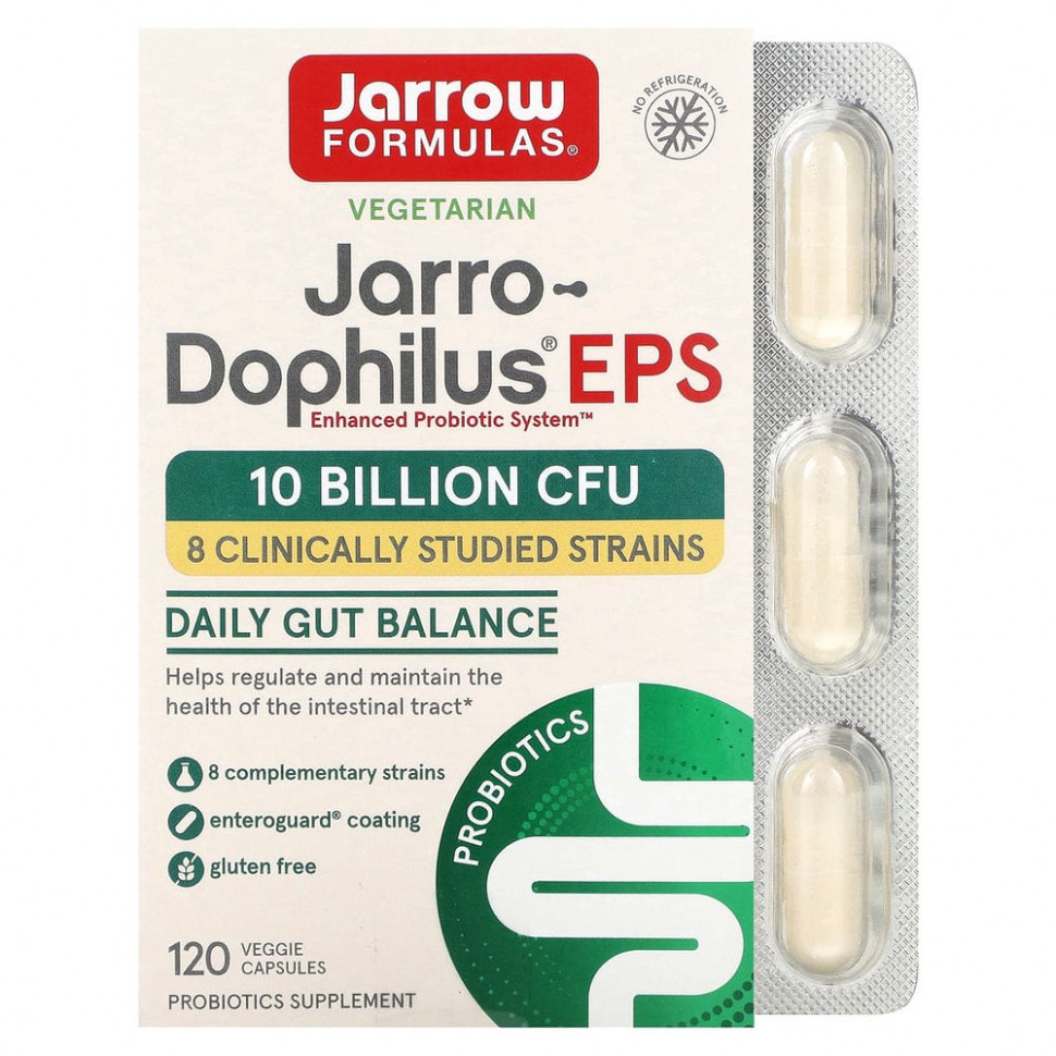 ������ ������ Jarrow Formulas, Jarro-Dophilus EPS, 5 ����������, 120 ������������ ������  IHerb (������) ����