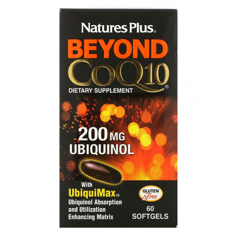 ������ ������ NaturesPlus, Beyond CoQ10, (������� Q10), 60 ������  IHerb (������) ����