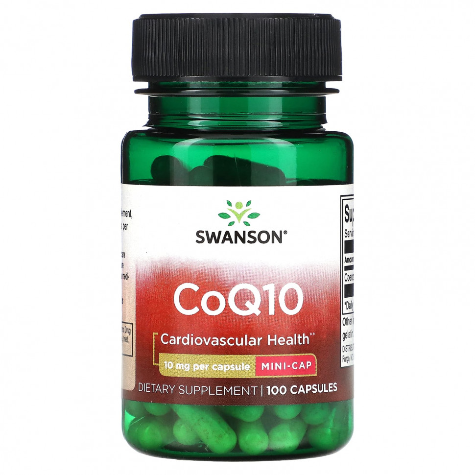 ������ ������ Swanson, CoQ10, 10 ��, 100 ������  IHerb (������) ����