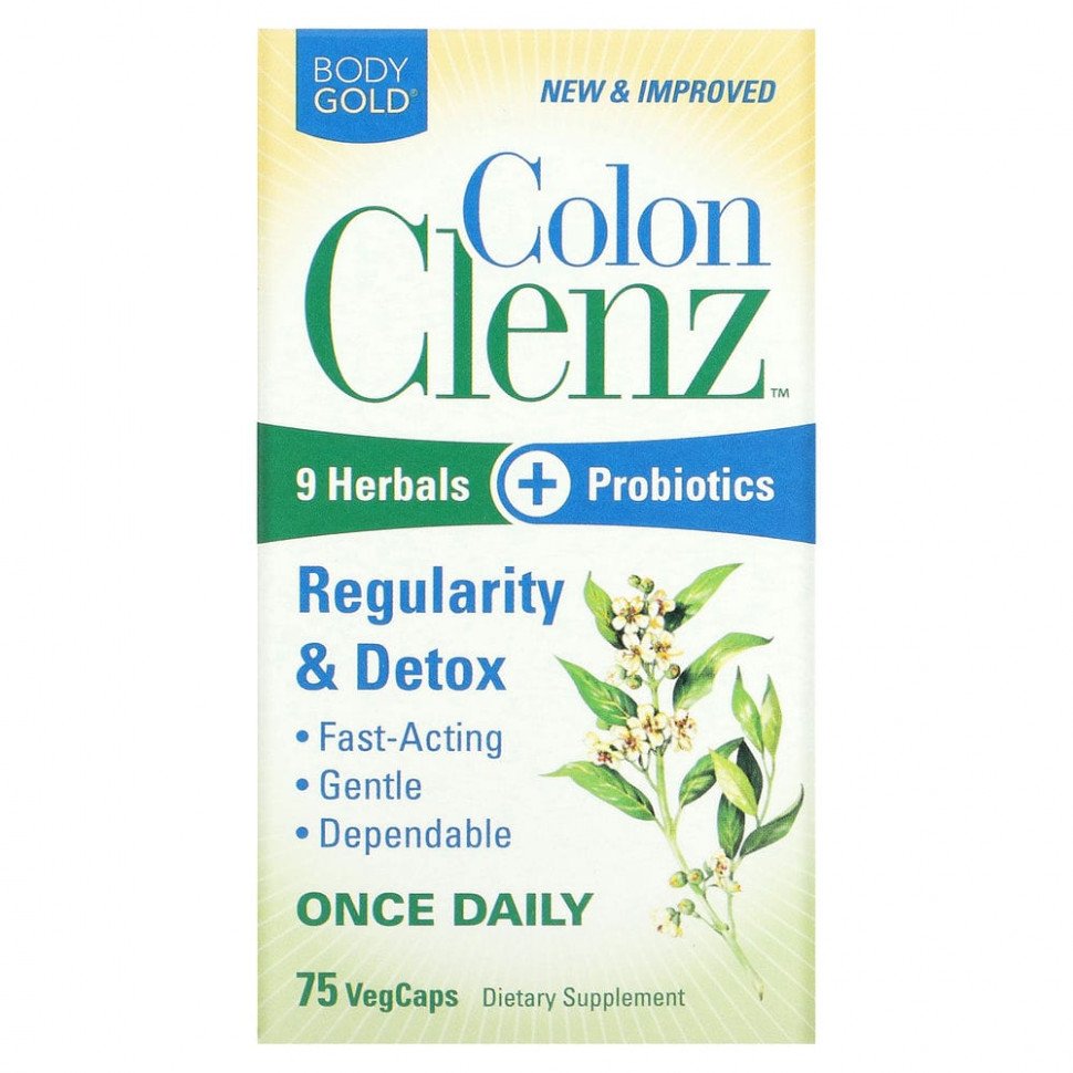 ������ ������ BodyGold, Colon Clenz, 75 ������ VegCap  IHerb (������) ����