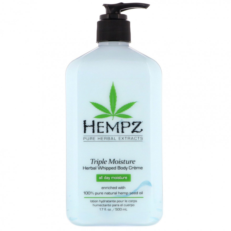 ������ ������ Hempz, Triple Moisture, ����-���� ��� ���� �� ������������ ������, 500 ��  IHerb (������) ����