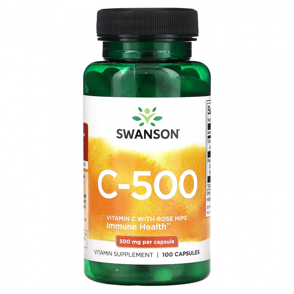 ������ ������ Swanson, C-500, 500 ��, 100 ������  IHerb (������) ����