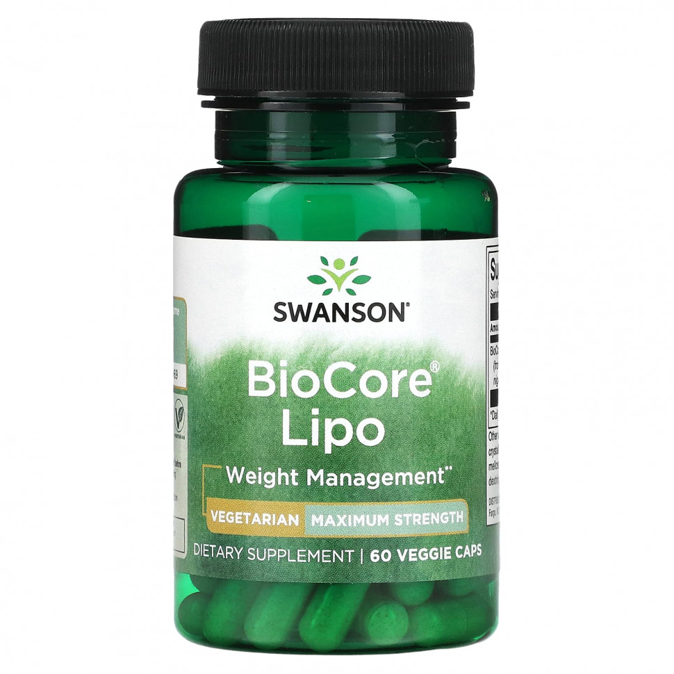 ������ ������ Swanson, BioCore Lipo, ������������ ���� ��������, 60 ������������ ������  IHerb (������) ����