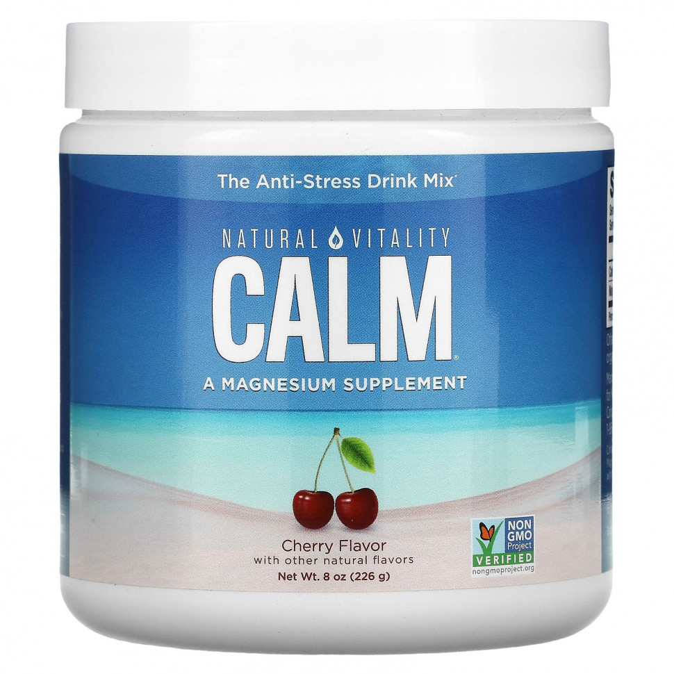 ������ ������ Natural Vitality, CALM, ����� ��� ������ �������, �����, 226 � (8 �����)  IHerb (������) ����