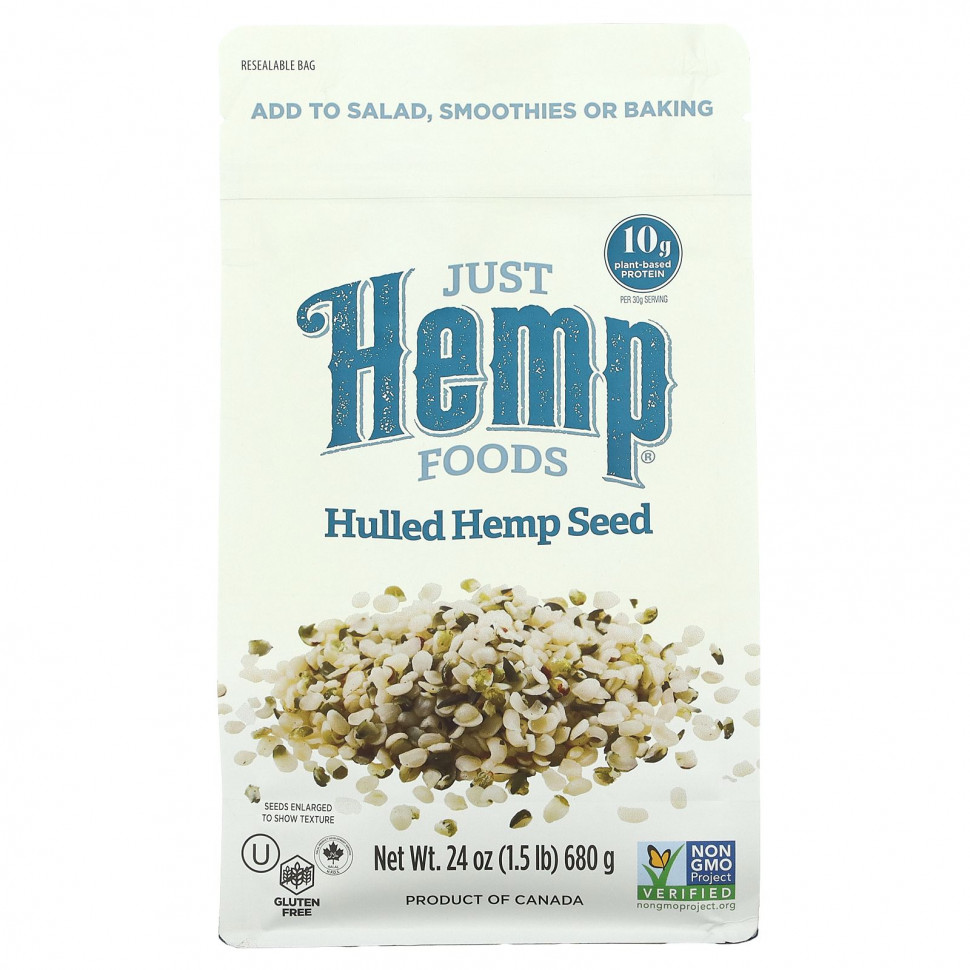 ������ ������ Just Hemp Foods, ������� ���� �������, 24 ����� (680 �)  IHerb (������) ����