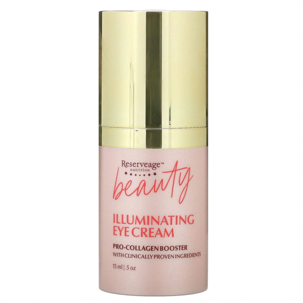 ������ ������ ReserveAge Nutrition, Beauty Illuminating Eye Cream, 15 �� (0,5 �����)  IHerb (������) ����