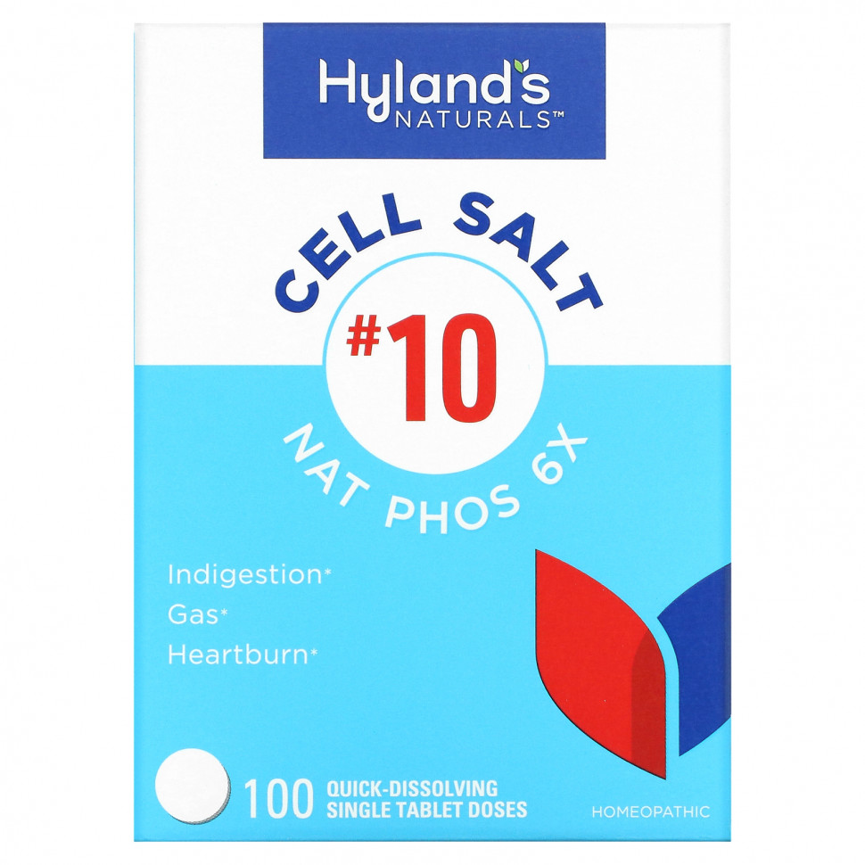 ������ ������ Hyland's, Cell Salt # 10, 100 ����������������� ��������� ��������  IHerb (������) ����