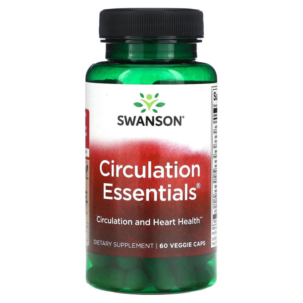 ������ ������ Swanson, Circulation Essentials, 60 ������������ ������  IHerb (������) ����