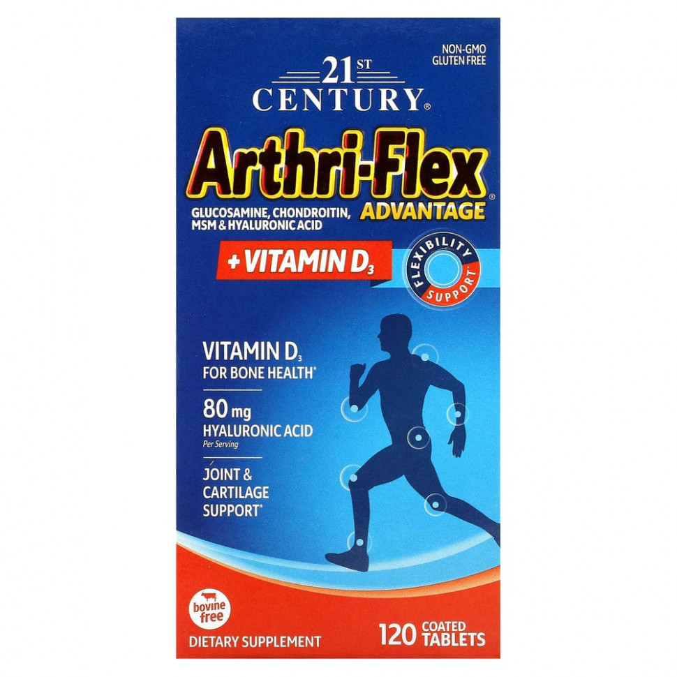 ������ ������ 21st Century, Arthri-Flex Advantage � ��������� D3, 120 ��������, �������� ���������  IHerb (������) ����