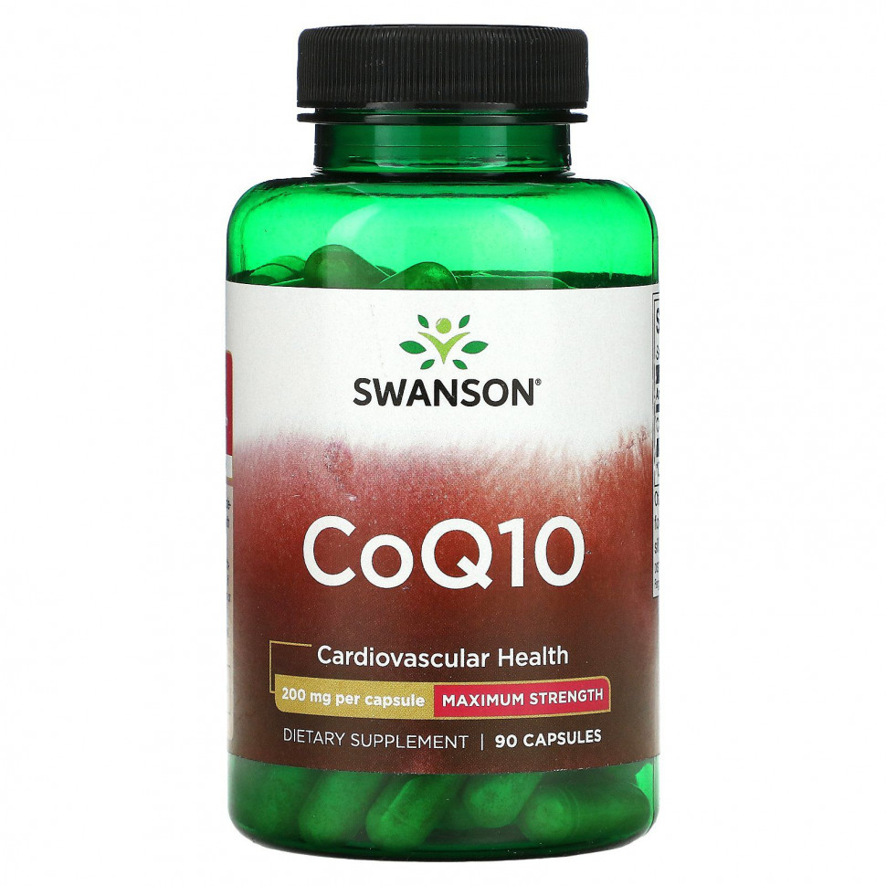 ������ ������ Swanson, CoQ10, 200 ��, 90 ������  IHerb (������) ����