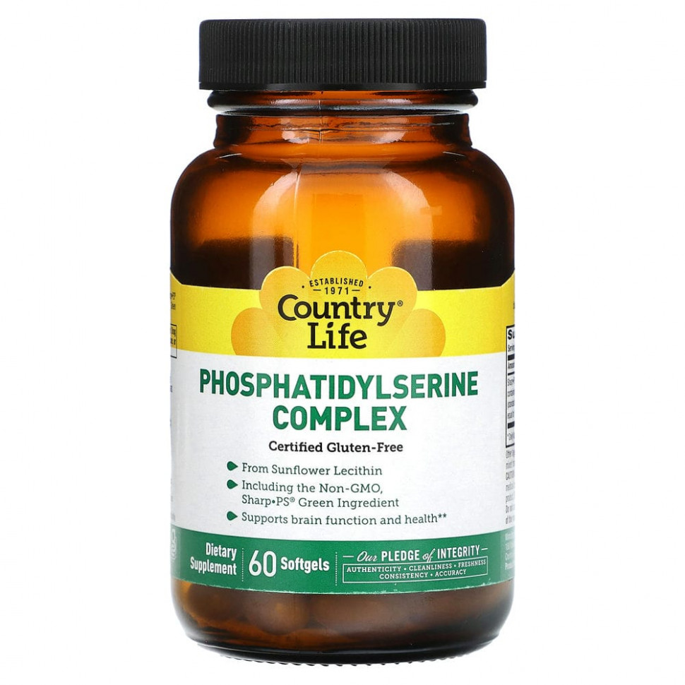 ������ ������ Country Life, Phosphatidylserine Complex, 60 ������ ��������  IHerb (������) ����