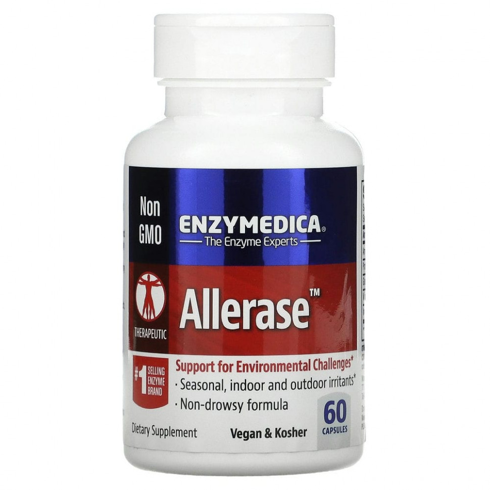 ������ ������ Enzymedica, Allerase, 60 ������  IHerb (������) ����