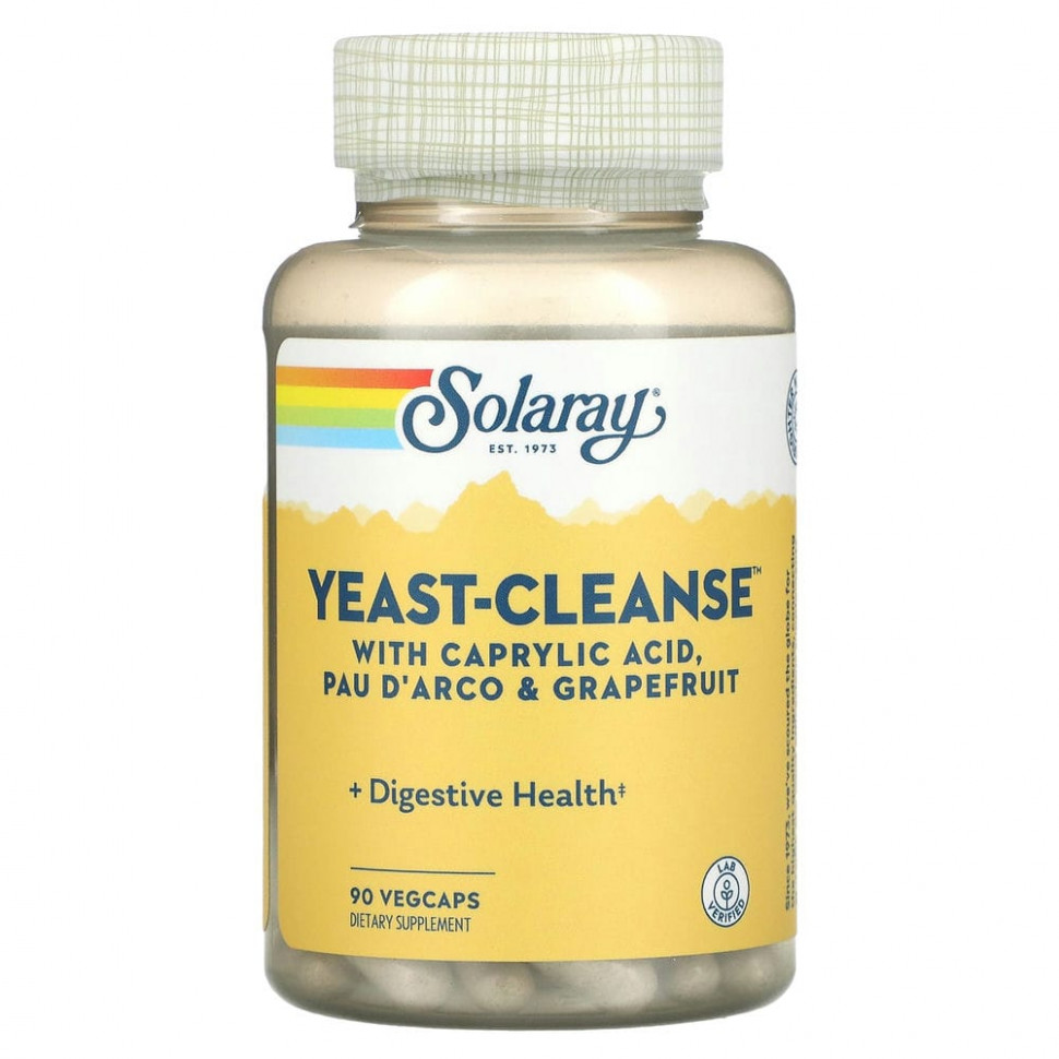 ������ ������ Solaray, Yeast-Cleanse, 90 ������������ ������  IHerb (������) ����