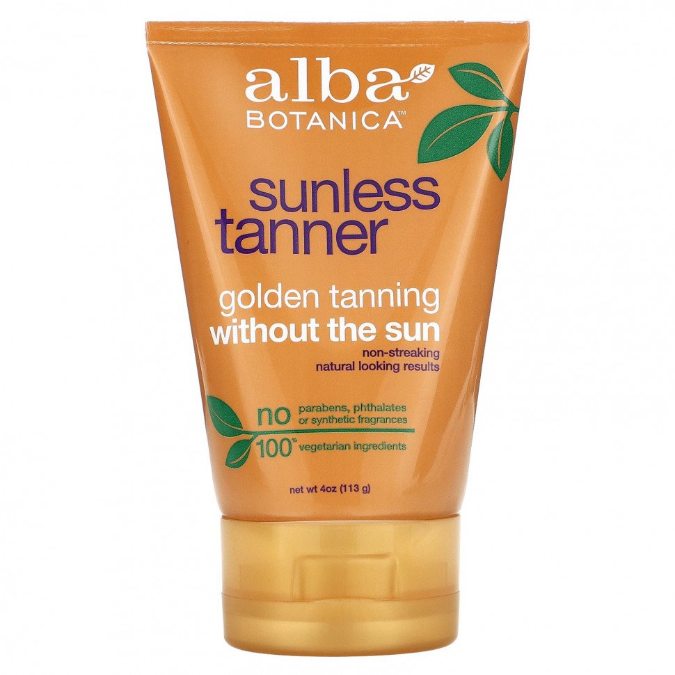 ������ ������ Alba Botanica, �������� ��� ������ Sunless, 113 � (4 �����)  IHerb (������) ����