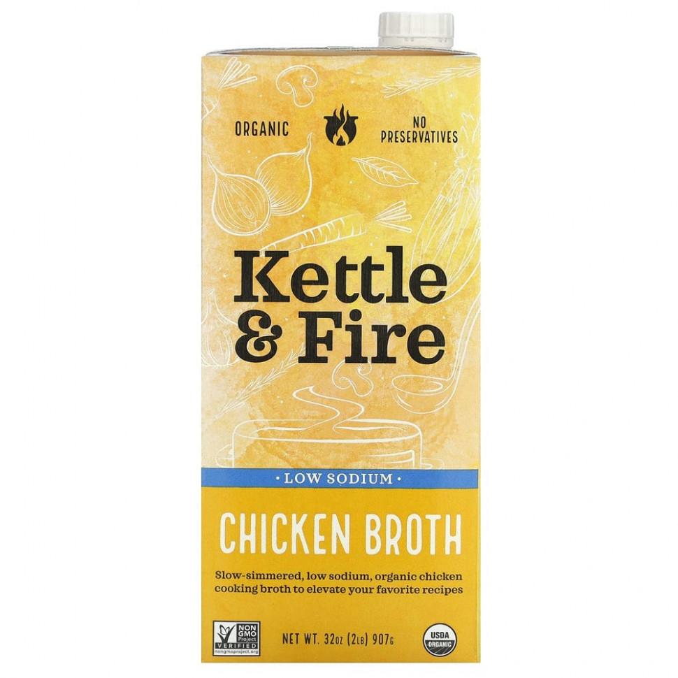 ������ ������ Kettle & Fire, ������� ������, � ������ ����������� ������, 907 � (32 �����)  IHerb (������) ����