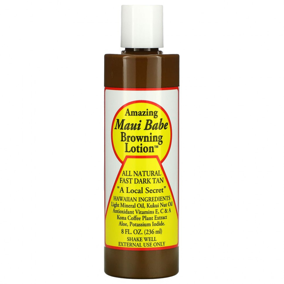 ������ ������ Maui Babe, Amazing Browning Lotion, ������ ��� ������, 236 ��  IHerb (������) ����