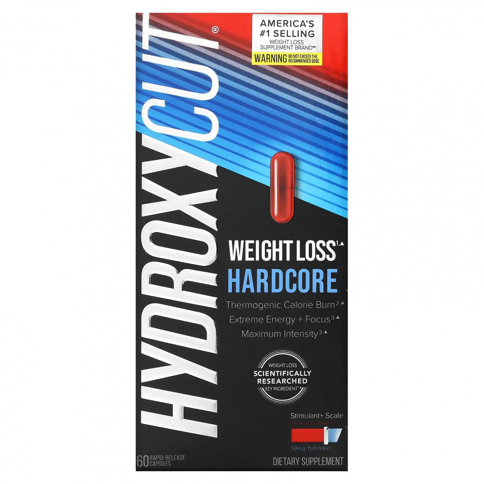 ������ ������ Hydroxycut, Hardcore, 60 ������ � ������� ��������������  IHerb (������) ����