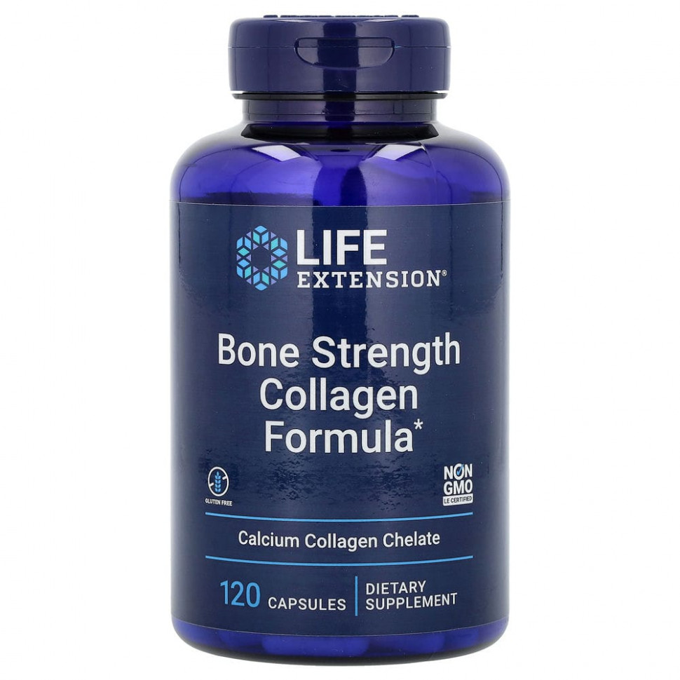 ������ ������ Life Extension, Bone Strength, ������� � ���������� ��� ���������� ������, 120 ������  IHerb (������) ����