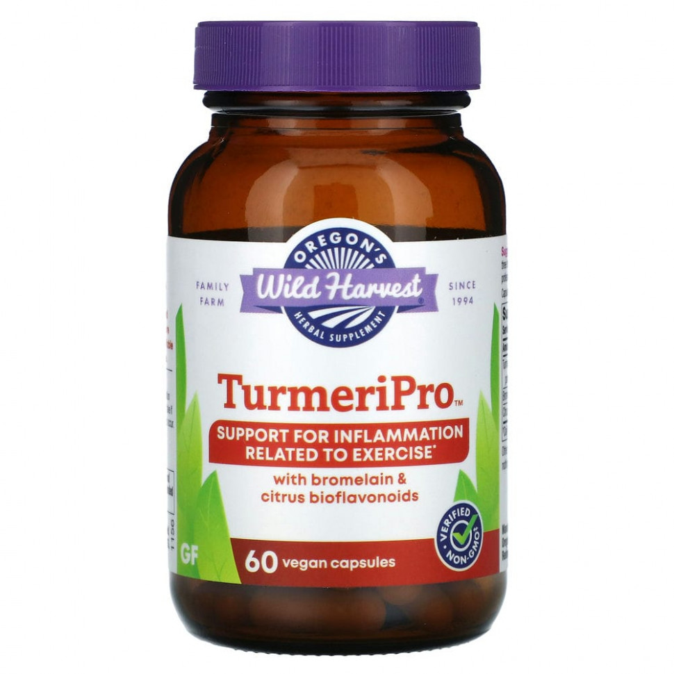 ������ ������ Oregons Wild Harvest, TurmeriPro, 60 �������������� ������  IHerb (������) ����