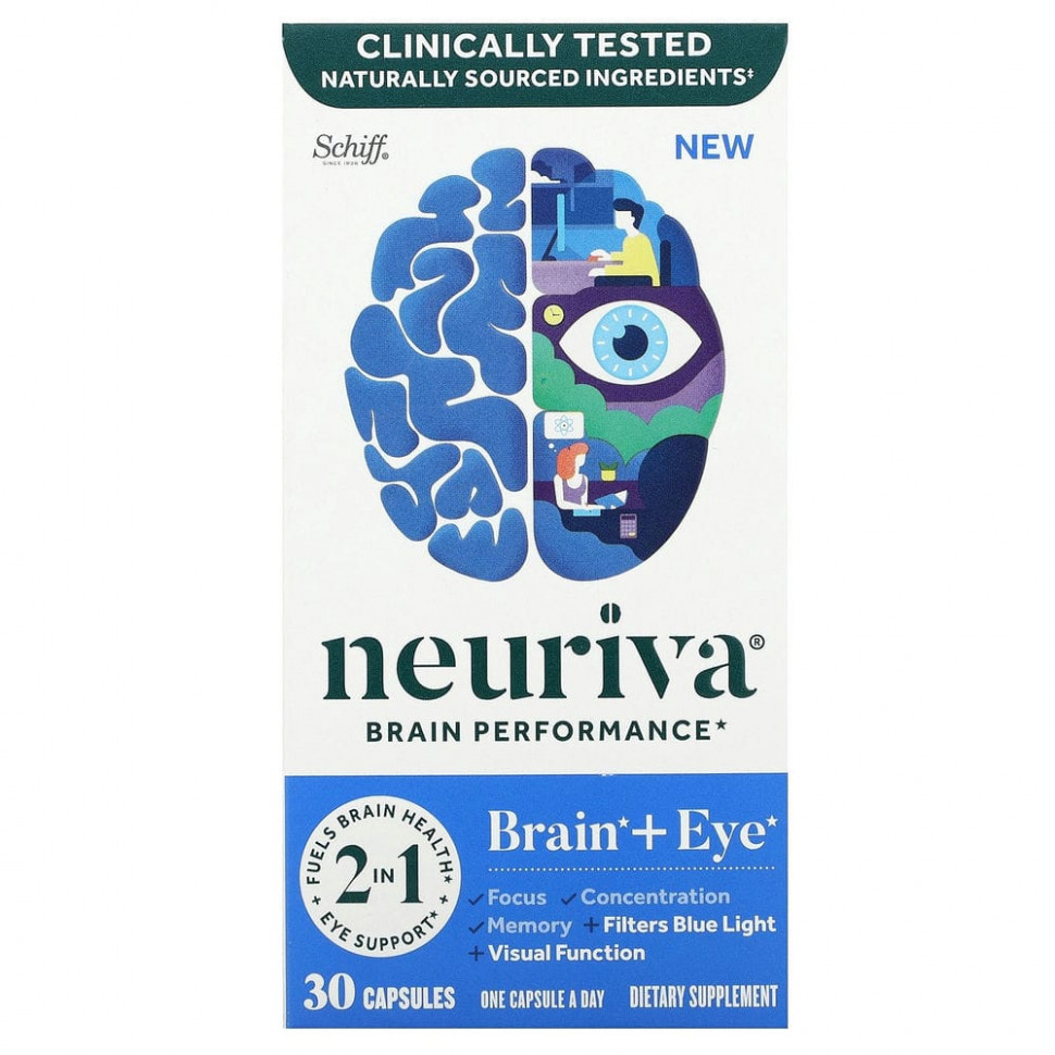 ������ ������ Schiff, Neuriva Brain Performance, 30 ������  IHerb (������) ����