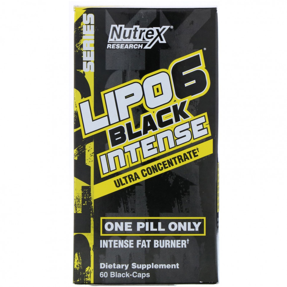 ������ ������ Nutrex Research, LIPO-6 Black Intense, ����������������, 60 ������ ������  IHerb (������) ����