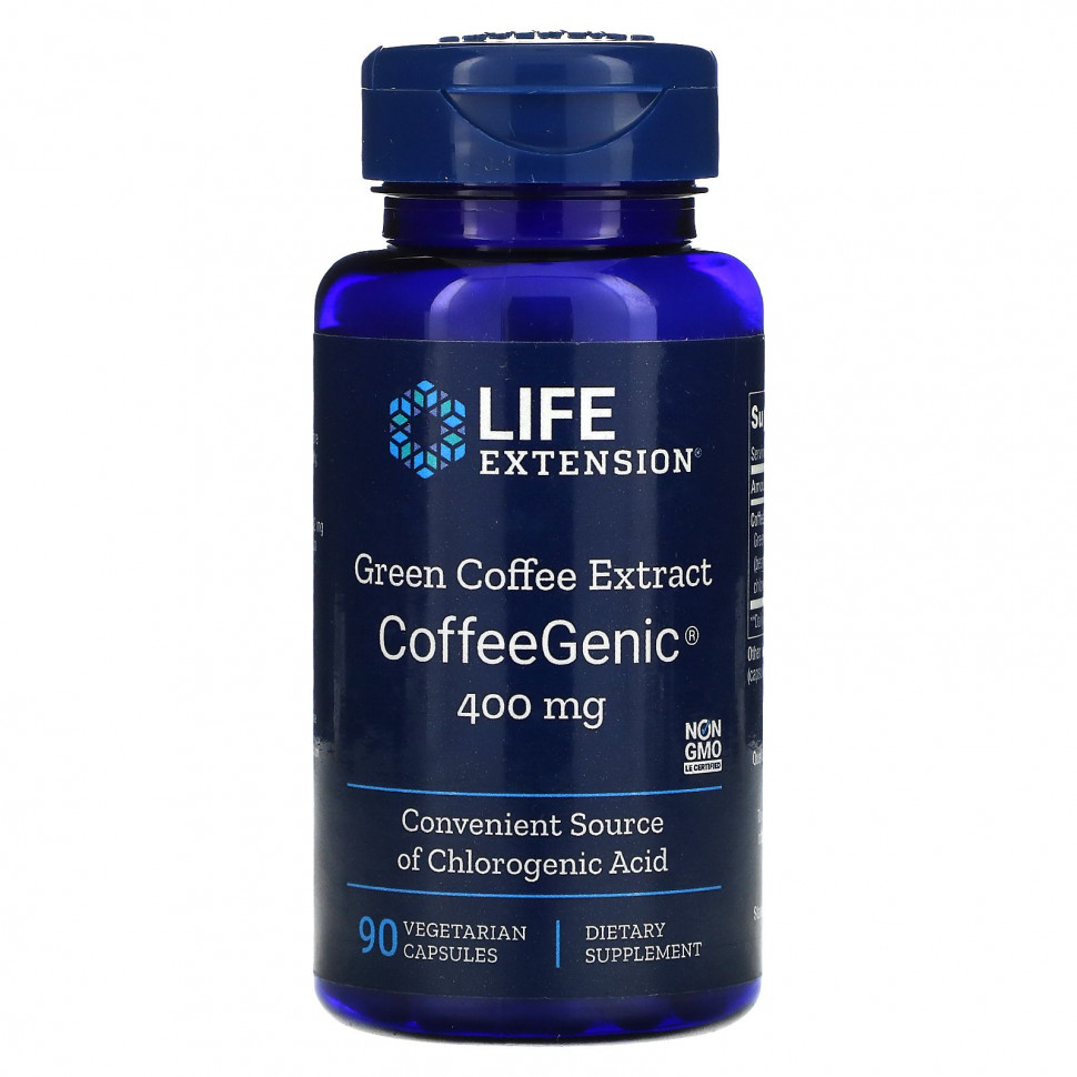 ������ ������ Life Extension, CoffeeGenic, �������� �������� ���� 90 ������� ������  IHerb (������) ����