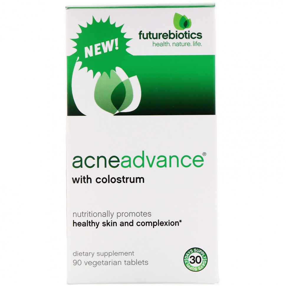 ������ ������ FutureBiotics, Acne Advance with Colostrum, 90 Vegetarain Tablets  IHerb (������) ����